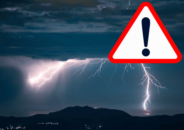 Importante vigilance météo aux orages violents entre lundi et mardi
