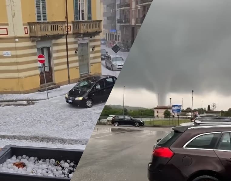 Inondations, grêle et tornades en Italie ce 22 mai 2025