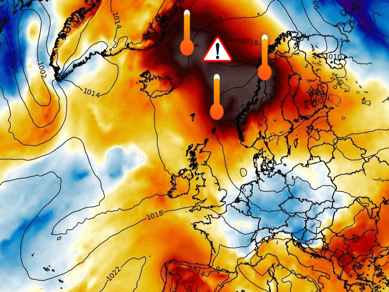 Le nord de l'Europe touché par une importante vague de chaleur