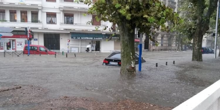 Image d'illustration pour Fortes pluies et inondations dans l'Hérault et le Gard
