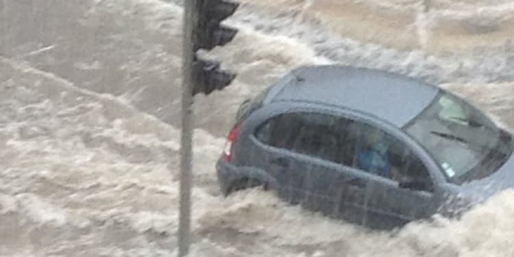 Image d'illustration pour Fortes pluies et inondations dans l'Hérault et le Gard