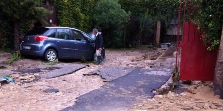 Image d'illustration pour Fortes pluies et inondations dans l'Hérault et le Gard