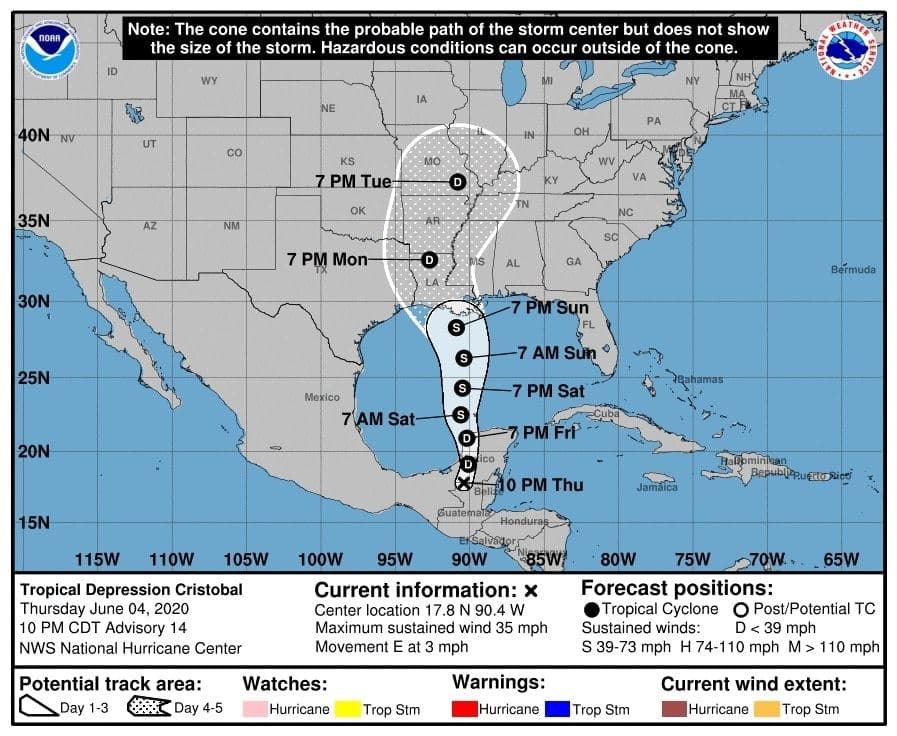 Image d'illustration pour L’actualité météo dans le monde en ce début juin 2020