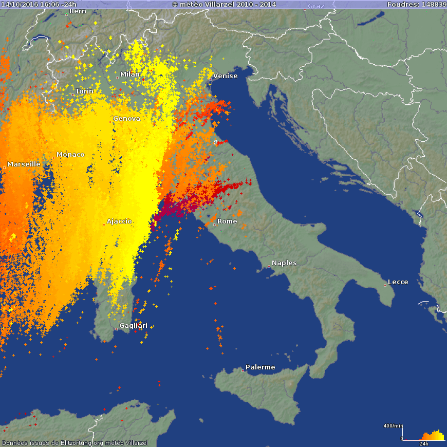 Image d'illustration pour Violents orages en Corse : 28 blessés après l'effondrement d'un chapiteau