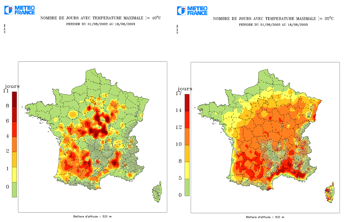 Image d'illustration pour Retour sur les canicules estivales marquantes en France