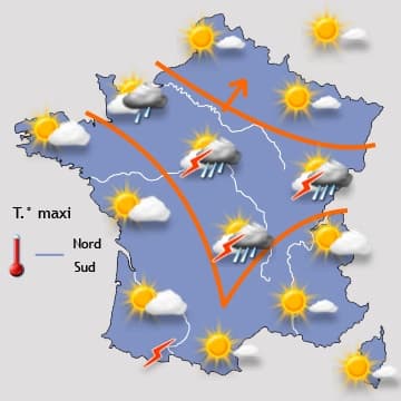 Image d'illustration pour Grêle, foudre et forte pluie : bilan des orages du 16 au 19 avril