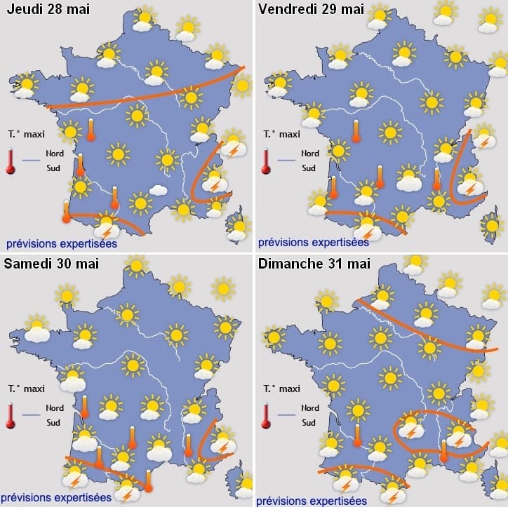 Image d'illustration pour Poursuite d'un temps sec et ensoleillé sur le pays cette semaine