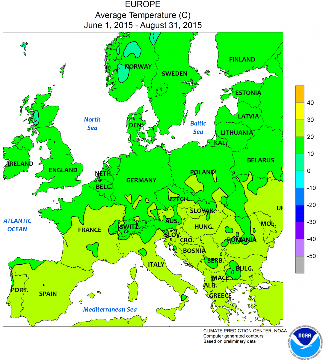 Image d'illustration pour Bilan de l'été 2015 sur l'Europe