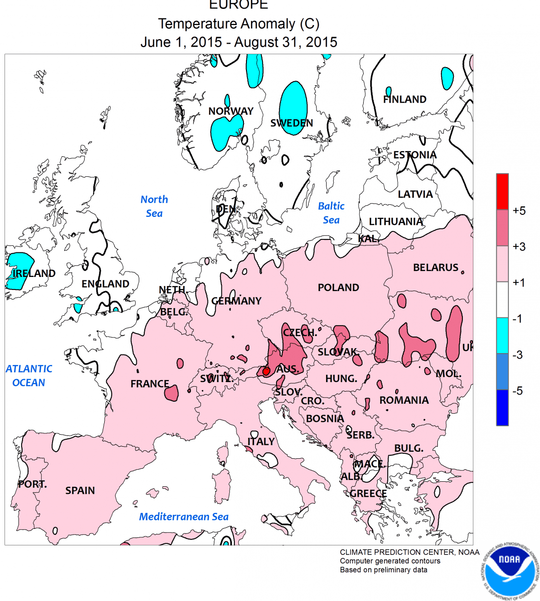 Image d'illustration pour Bilan de l'été 2015 sur l'Europe