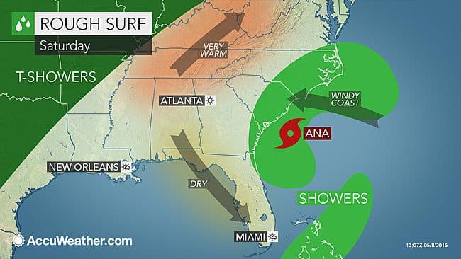 Image d'illustration pour Typhon Noul aux Philippines - Tempête Ana aux Etats-Unis