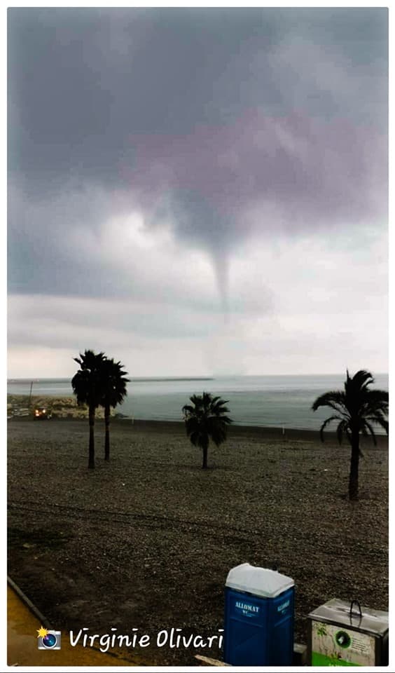 Image d'illustration pour Trombe et inondations à Nice jeudi 31 octobre 2019 au soir
