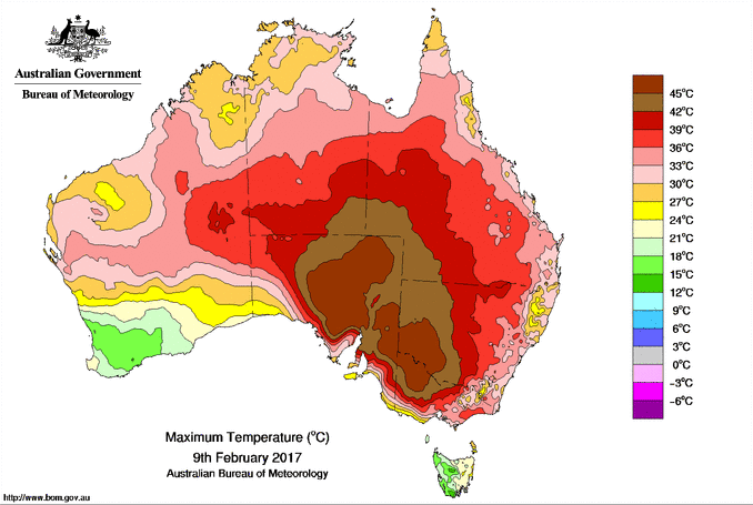Image d'illustration pour Canicule remarquable en Australie 