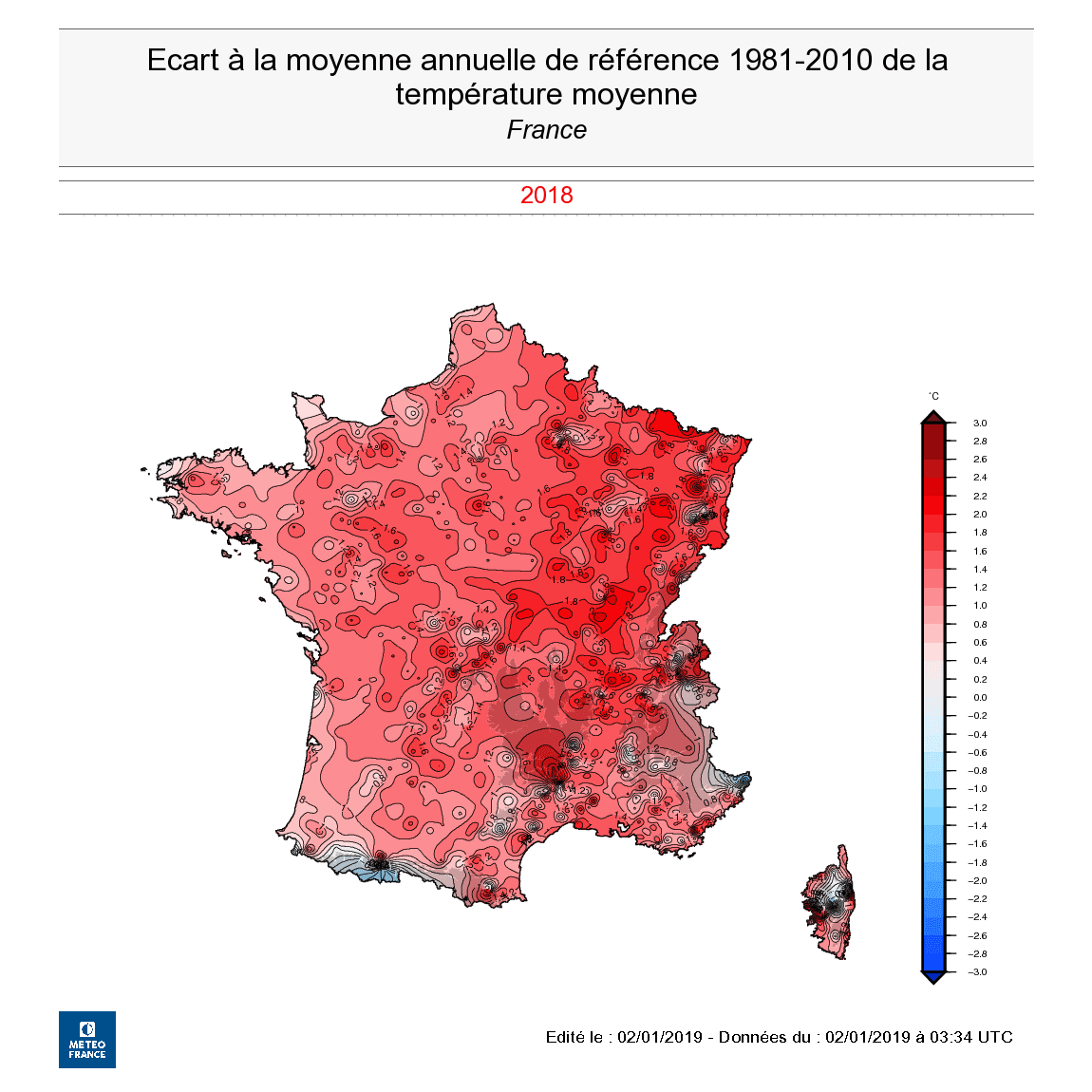 Image d'illustration pour Bilan national détaillé de l'année 2018 en France