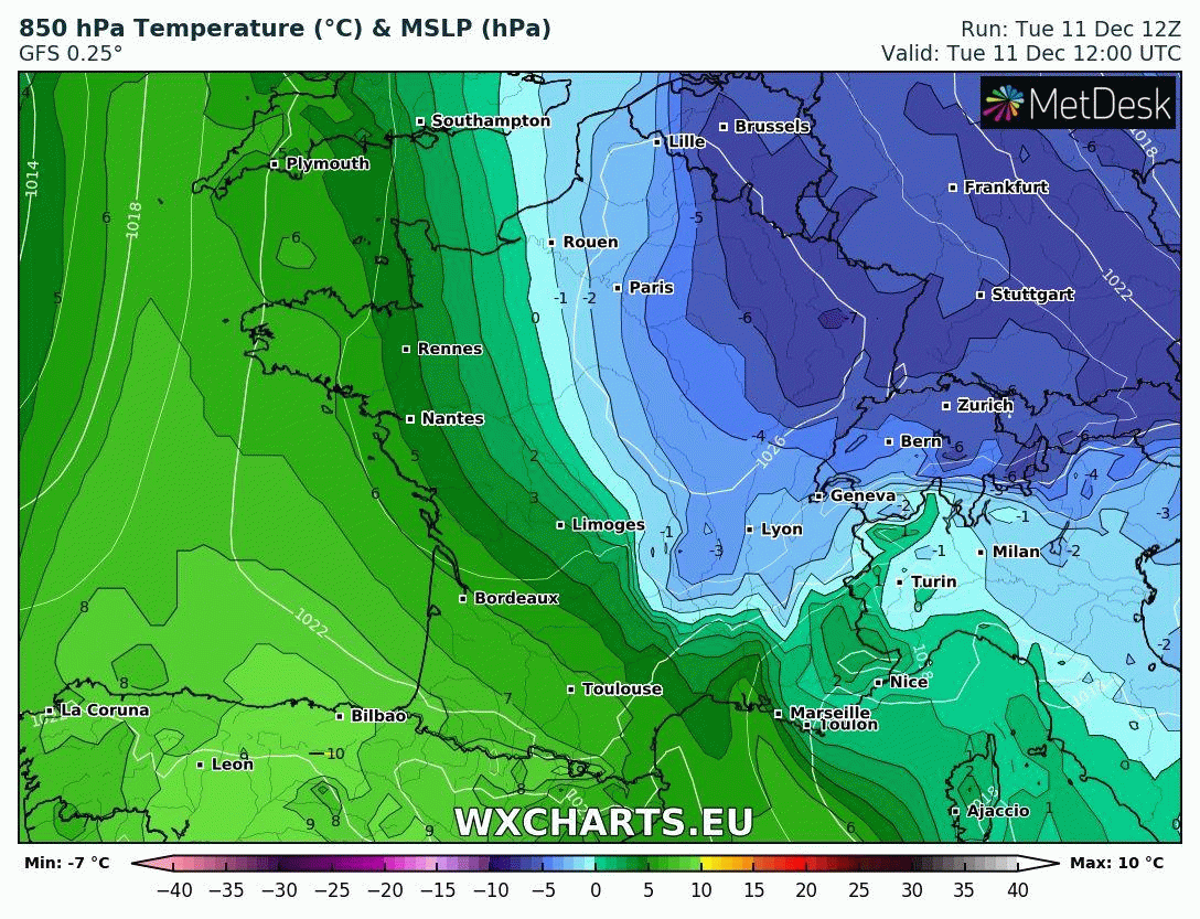 Image d'illustration pour Retour du froid et des gelées pour cette mi-décembre