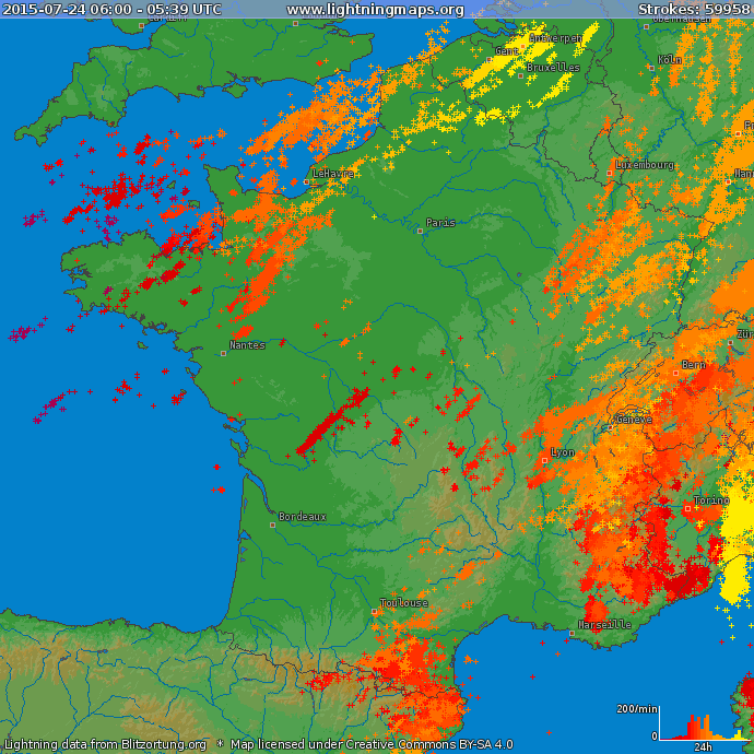 Image d'illustration pour Dépression Zeljko : orage violent, tornade et foudre meurtrière