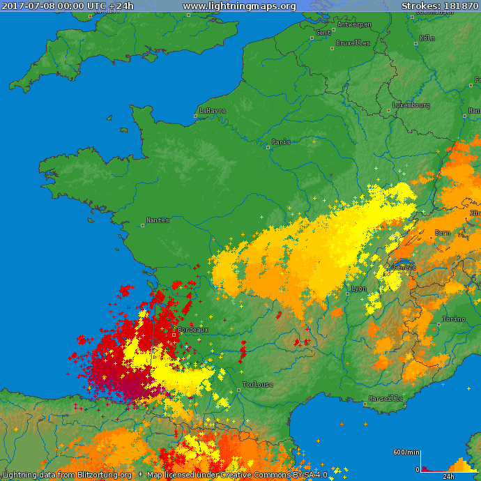 Image d'illustration pour La chaleur attise de violents orages