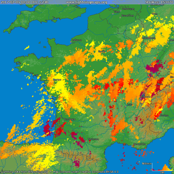 Image d'illustration pour La chaleur attise de violents orages