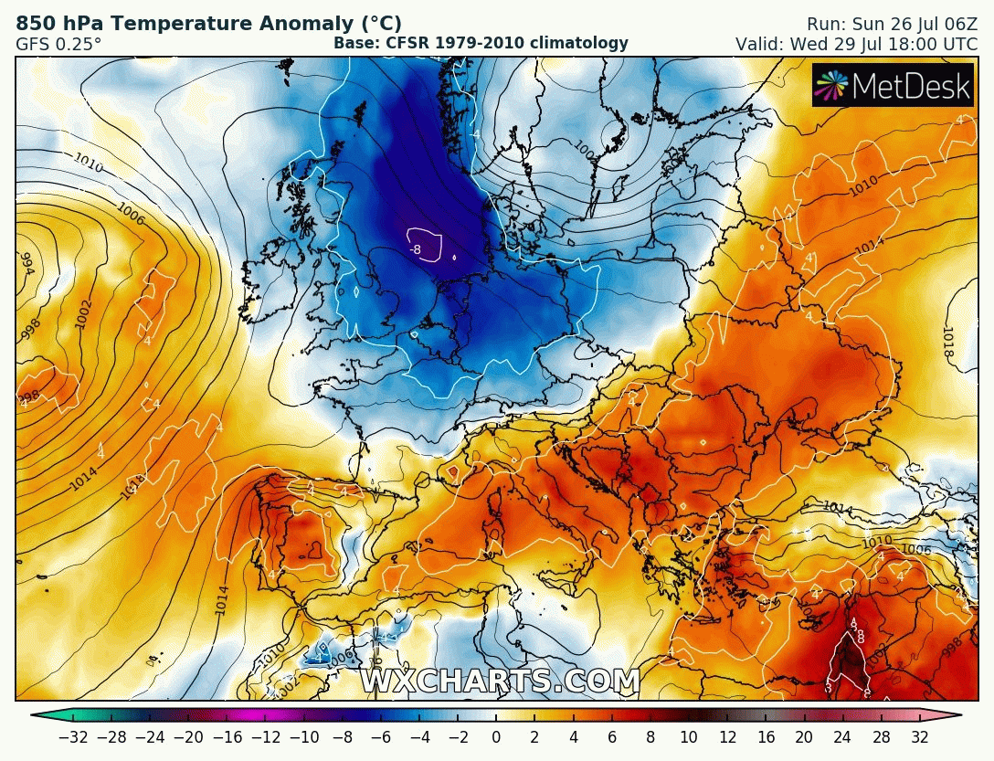 Image d'illustration pour Coups de chaleur marqués la semaine prochaine sur le pays 