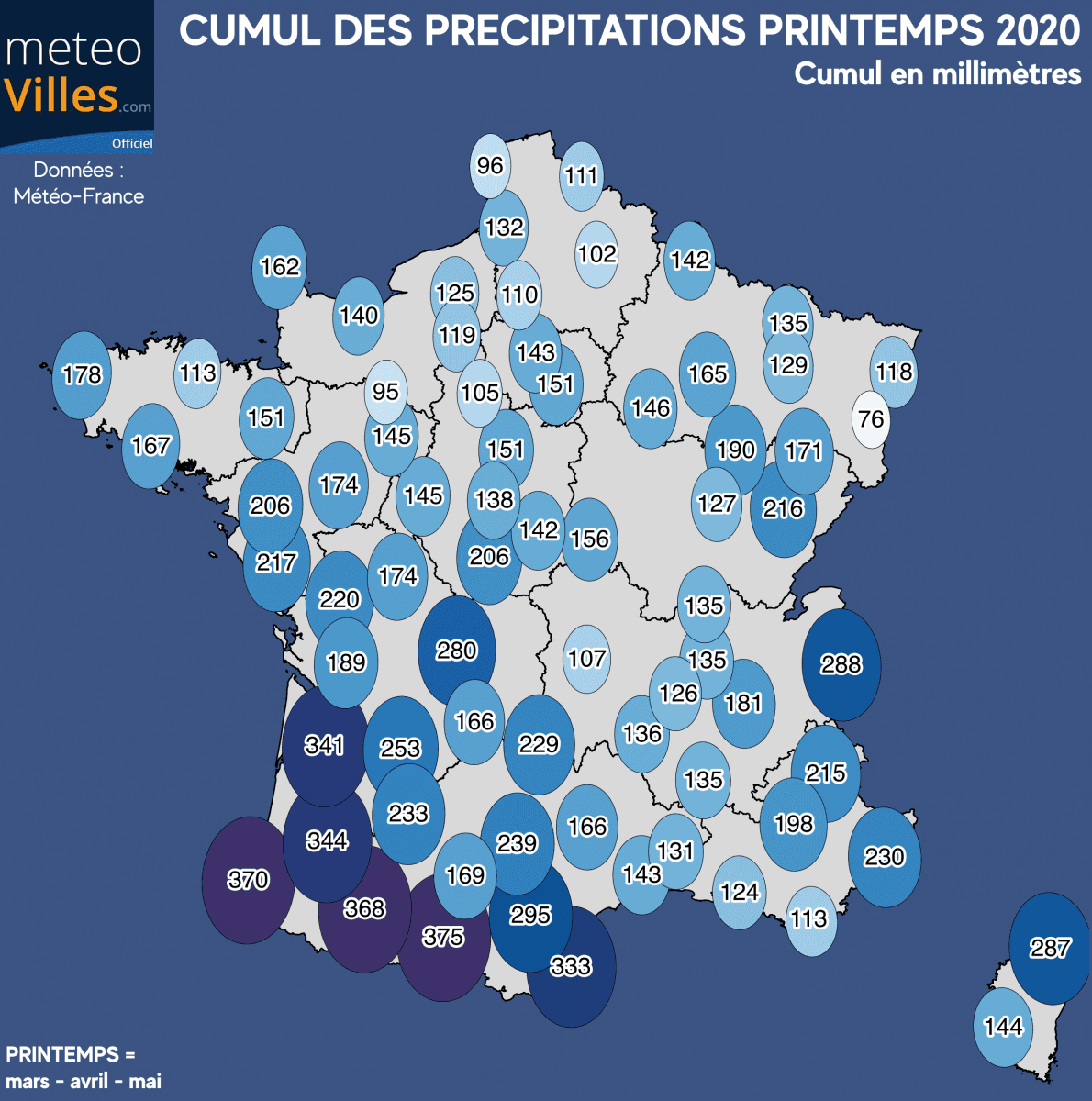 Image d'illustration pour Printemps 2020 : le 2e plus chaud en France et des records d'ensoleillement