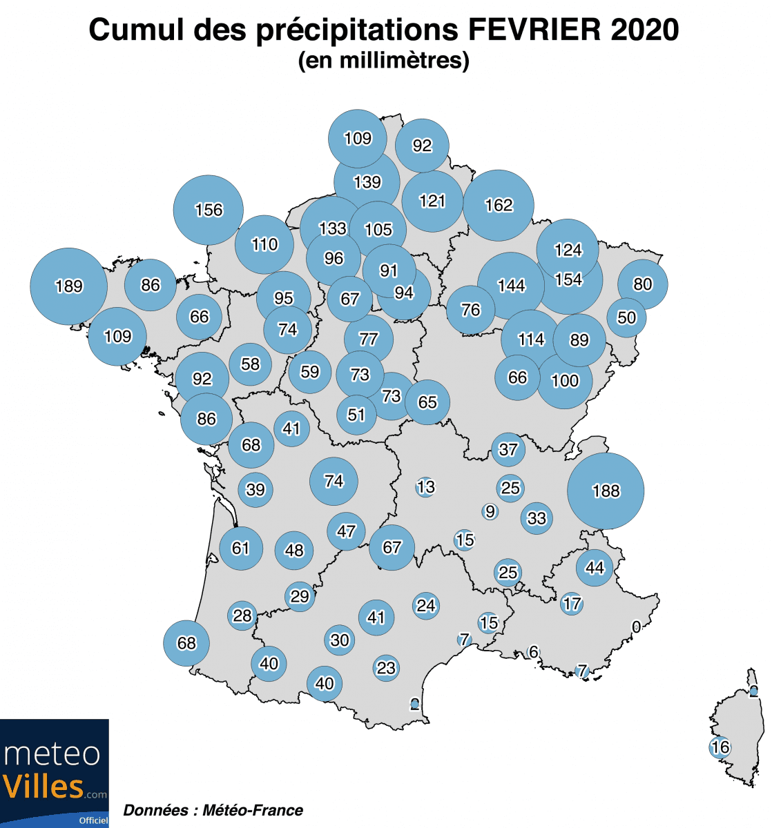 Image d'illustration pour Bilan de février 2020 : douceur exceptionnelle et pluviométrie contrastée