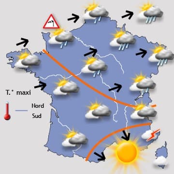 Image d'illustration pour Jours fériés - week-end du 8 mai : orage avant une amélioration