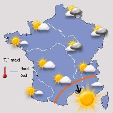 Image d'illustration pour Jours fériés - week-end du 8 mai : orage avant une amélioration