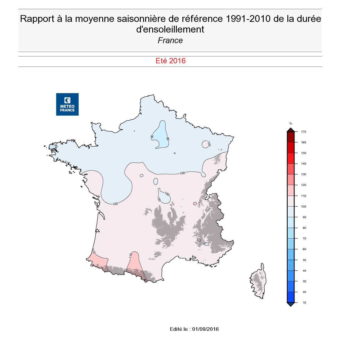 Image d'illustration pour Bilan de l'été : chaud et particulièrement sec 