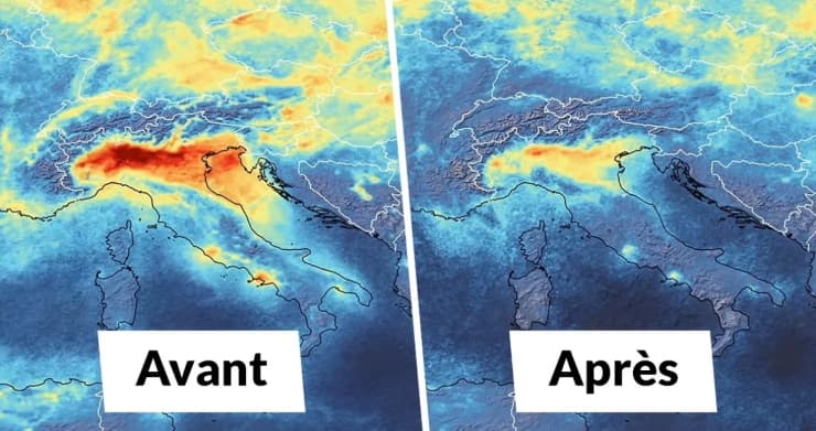 Image d'illustration pour La pollution chute avec le confinement lié au coronavirus