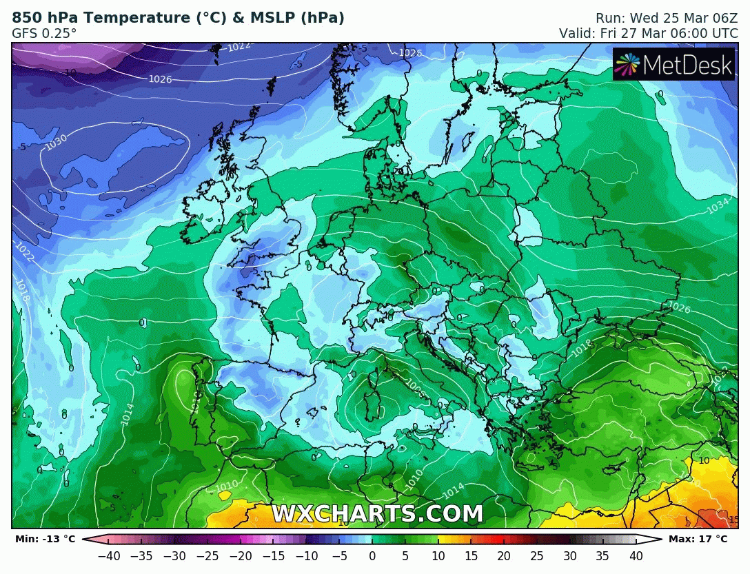 Image d'illustration pour Vers un retour de l'hiver pour la fin du mois de mars