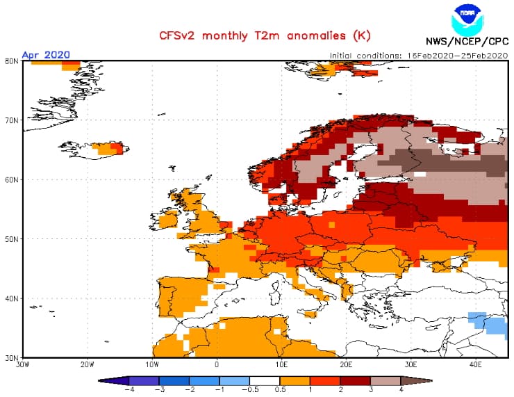 Image d'illustration pour Quelle tendances pour la météo du printemps 2020 ?