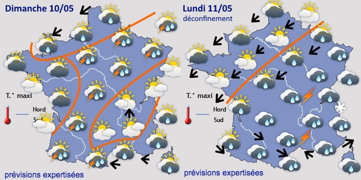 Image d'illustration pour Nette dégradation ce week-end et déconfinement très frais !