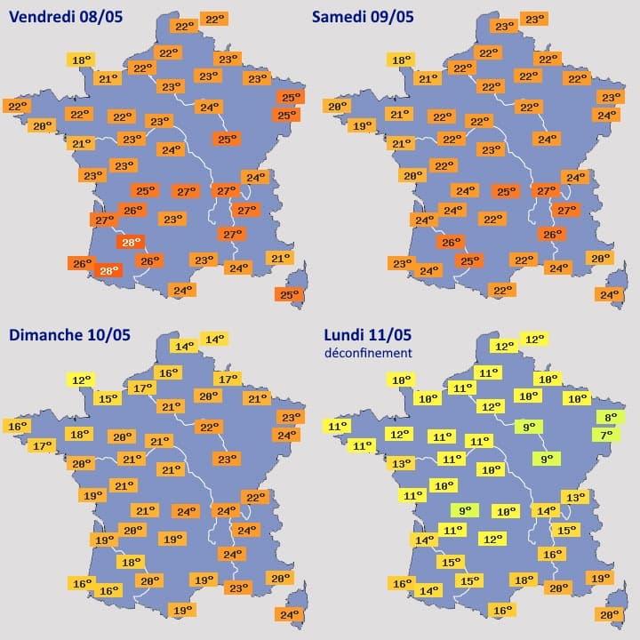 Image d'illustration pour Nette dégradation ce week-end et déconfinement très frais !