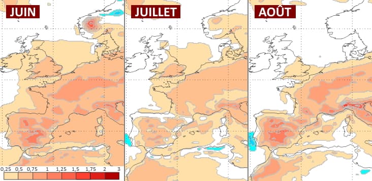 Image d'illustration pour Y a-t-il un risque de canicule en France pour l'été 2020 ?