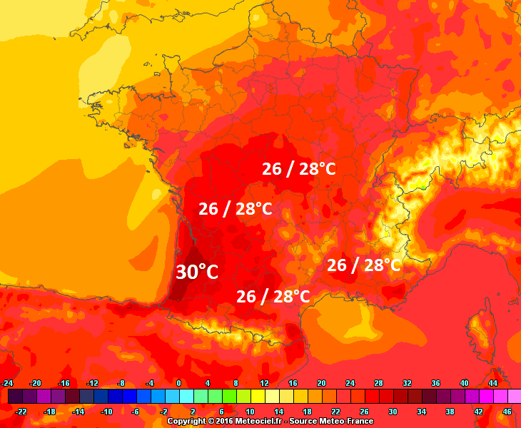 Image d'illustration pour Nouveau coup de chaud sur le Sud-Ouest