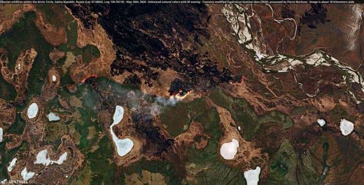 Image d'illustration pour Les incendies dits "zombies" se réveillent en Arctique