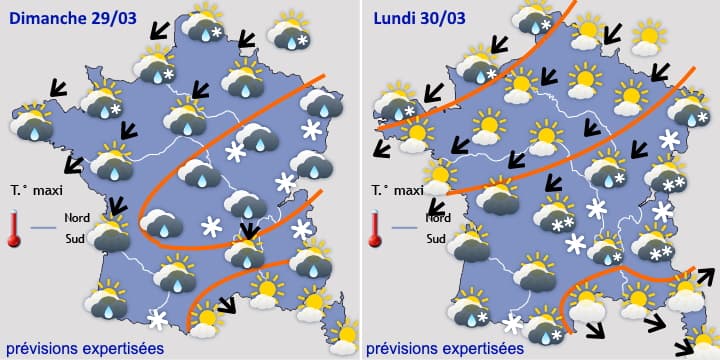 Image d'illustration pour Vers un retour de l'hiver pour la fin du mois de mars