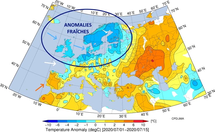 Image d'illustration pour Des pics de chaleur peu durables depuis le début de l'été