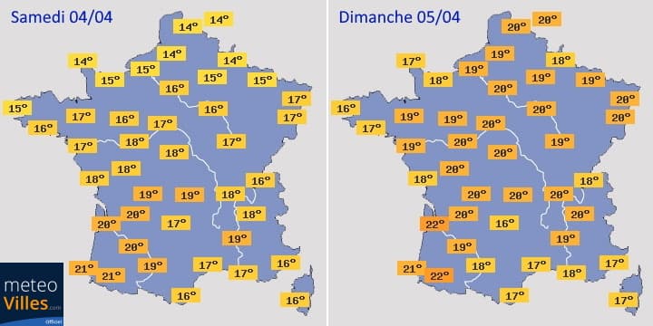 Image d'illustration pour Vers une douceur très printanière à partir du week-end