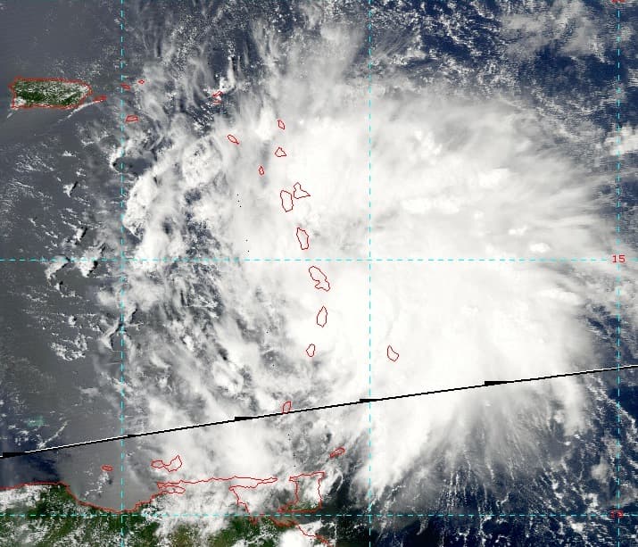 Image d'illustration pour Tempête tropicale Matthew sur les Antilles