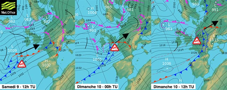 Image d'illustration pour Nouveau risque de tempête sur l'extrême Nord ce dimanche