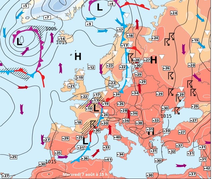 Image d'illustration pour Forte chaleur : plus de 40°C en Corse