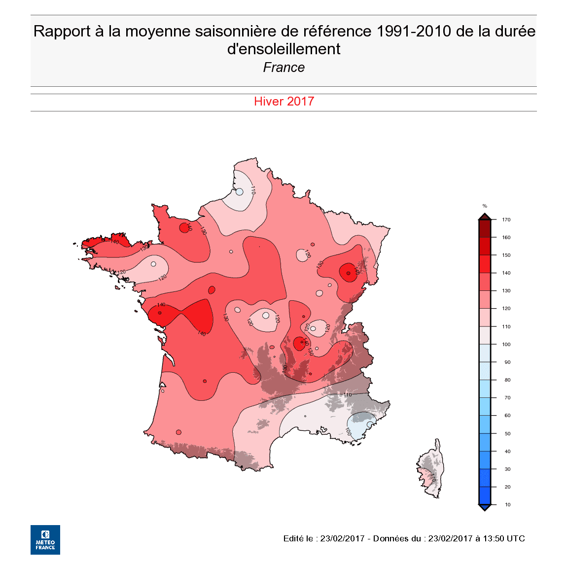 Image d'illustration pour Hiver 2016/2017 : un déficit pluviométrique marqué 