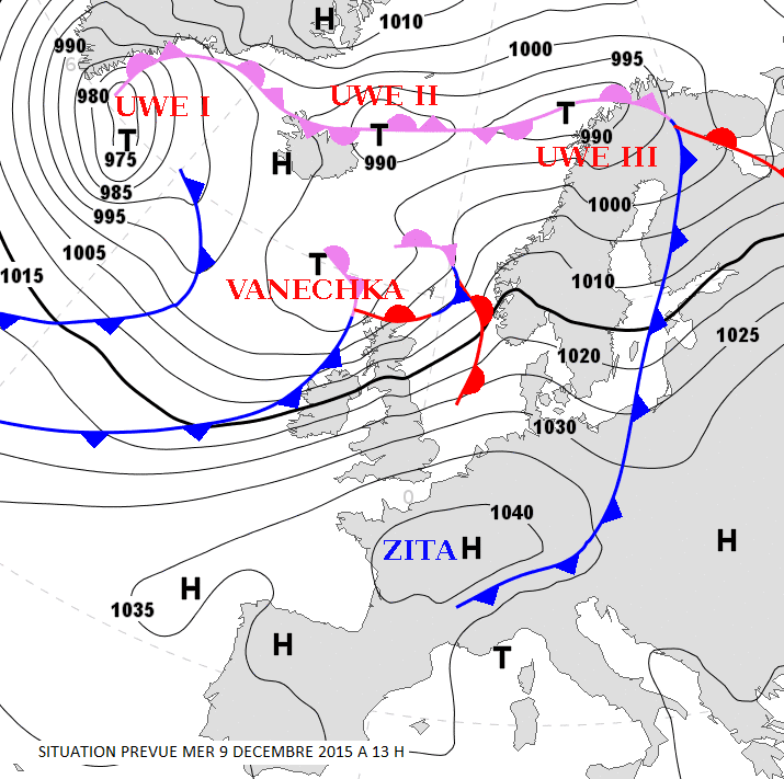 Image d'illustration pour Tempête sur l'Europe du Nord - Anticyclone durable en France