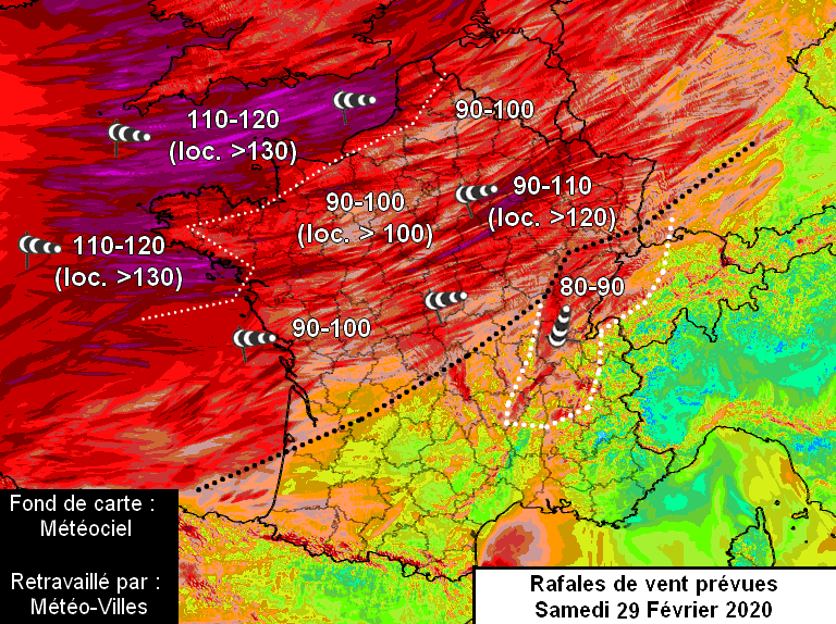 Image d'illustration pour Jorge : Nouvelle vigilance tempête sur la moitié Nord