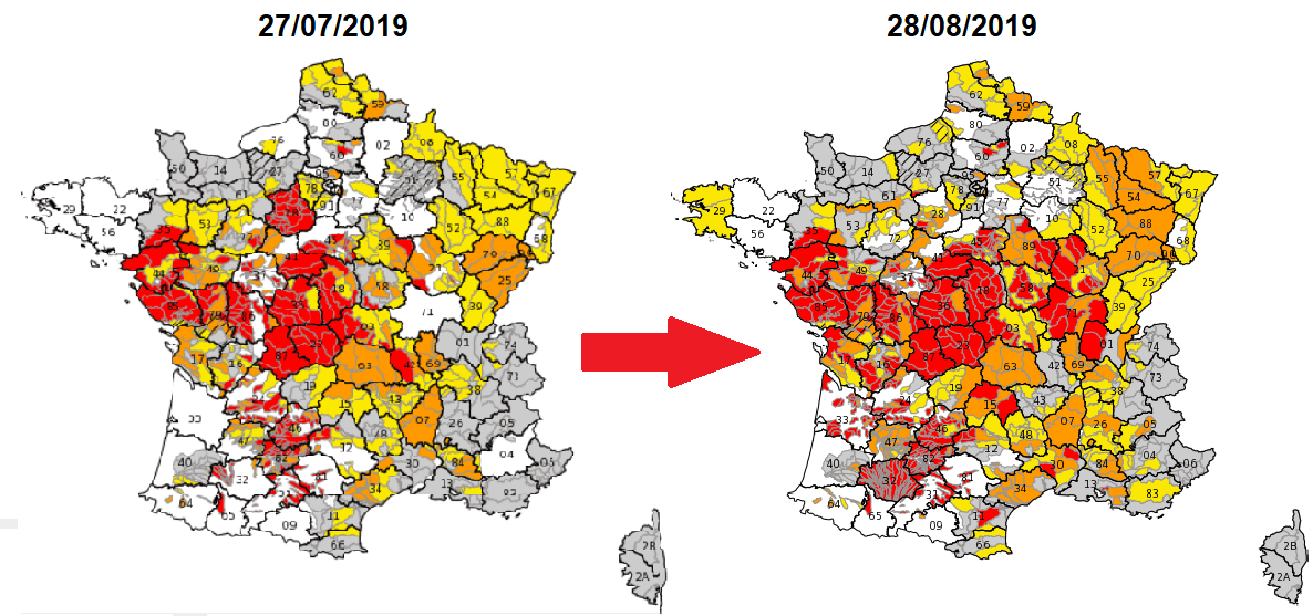 Image d'illustration pour Vers une poursuite et une intensification de la sécheresse
