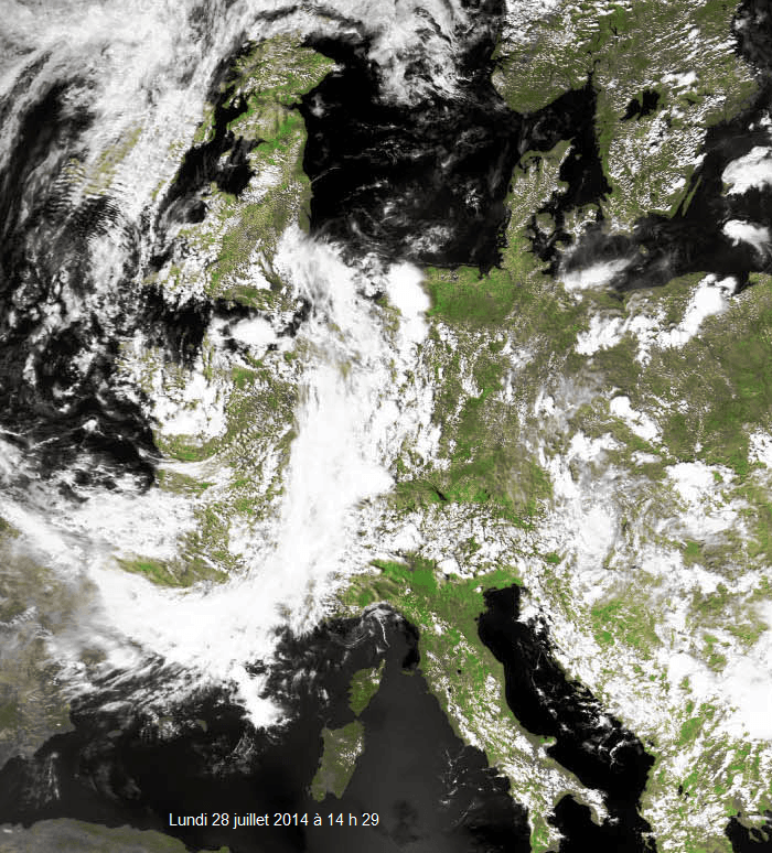 Image d'illustration pour Front froid et goutte froide : nouvelle baisse des températures