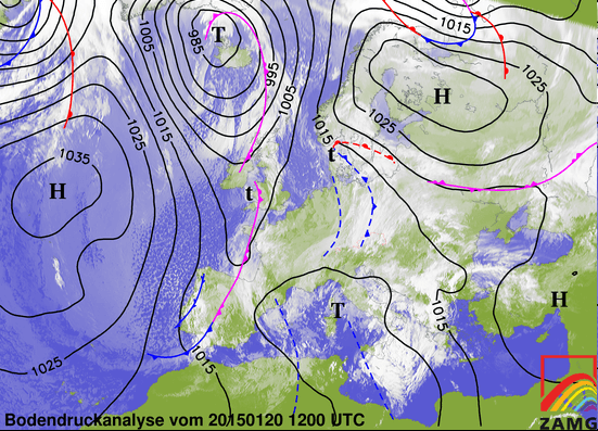 Image d'illustration pour Synthèse de l'épisode neigeux du 20 au 22 janvier