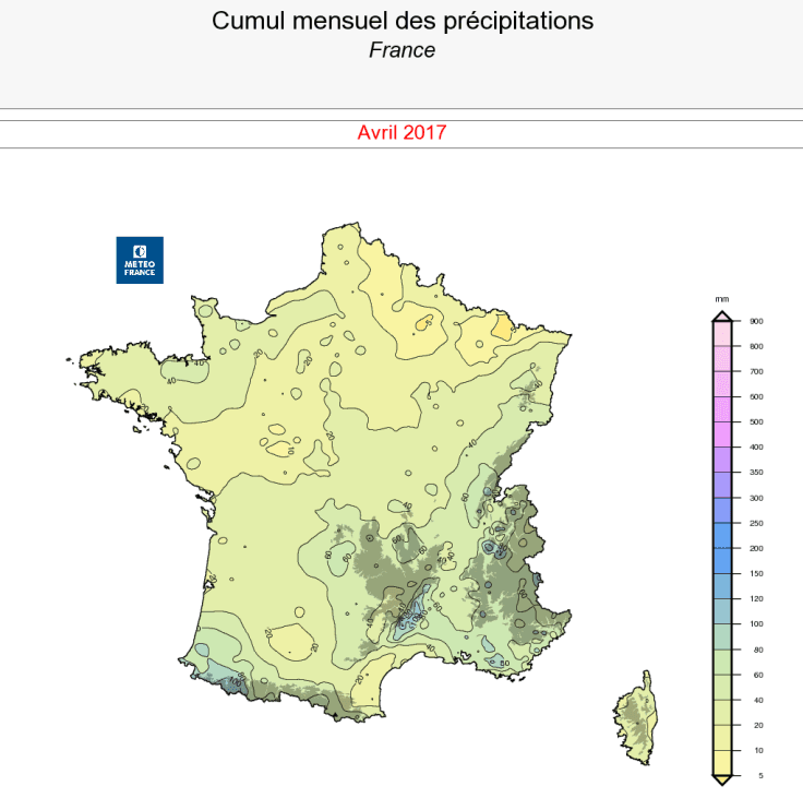 Image d'illustration pour Un mois d'avril très sec et très ensoleillé
