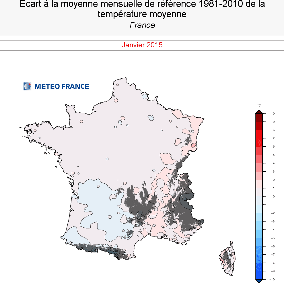 Image d'illustration pour Bilan météo de janvier : plutôt doux, nuageux et pluvieux ou neigeux