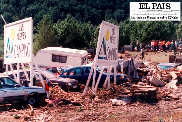 Image d'illustration pour Orages meurtriers dans les campings - Catastrophe de Biescas